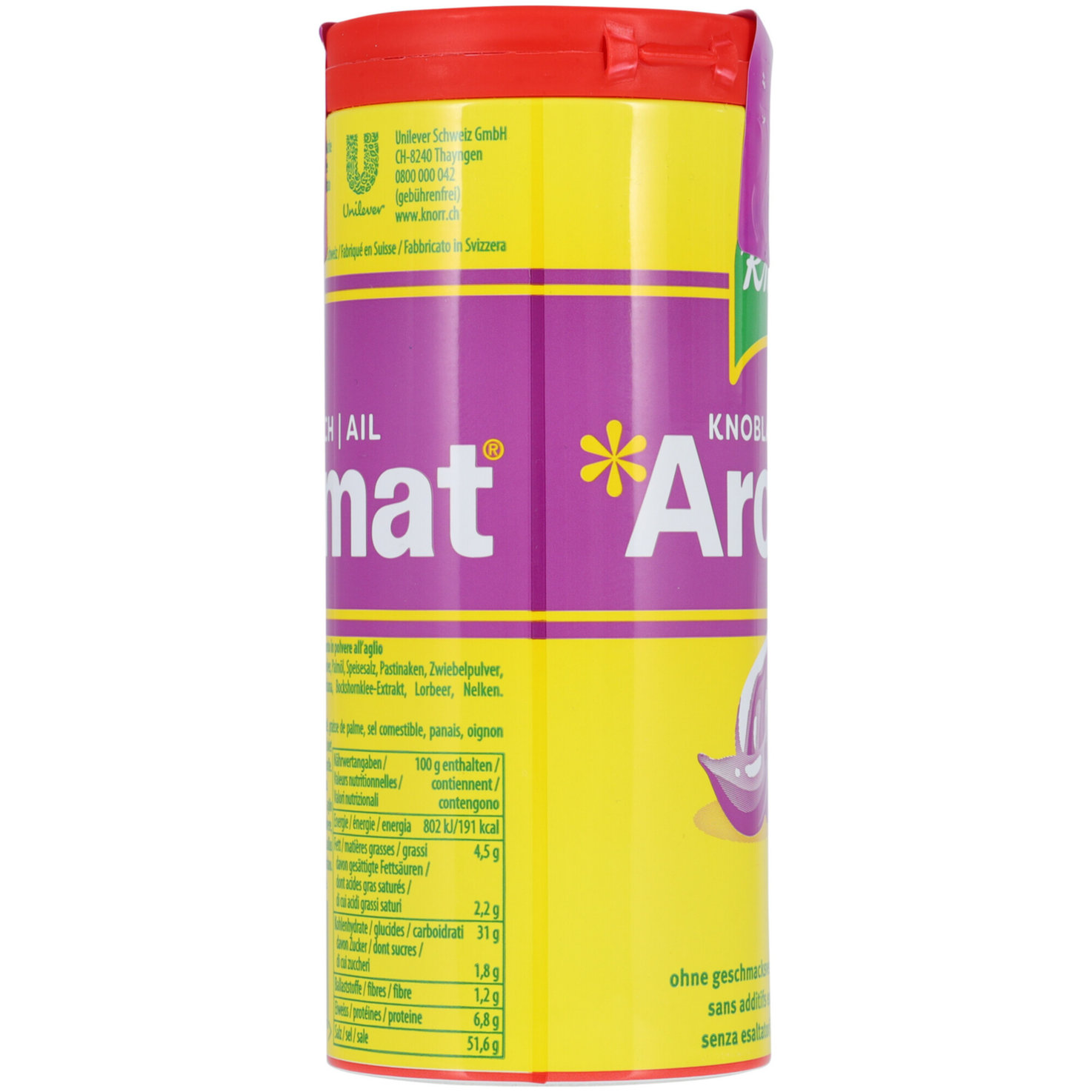 Knorr Aromat Streuwürze Knoblauch Streudose 90 g