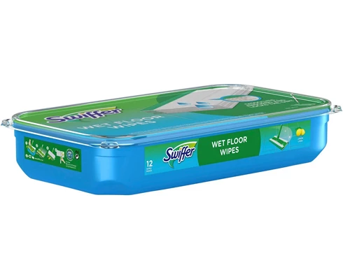 Swiffer Sweeper Fuktiga Golvtrasor, Citron 12 st