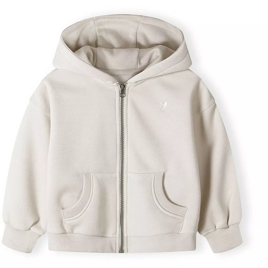MINOTI Sweatjacke Steingrau