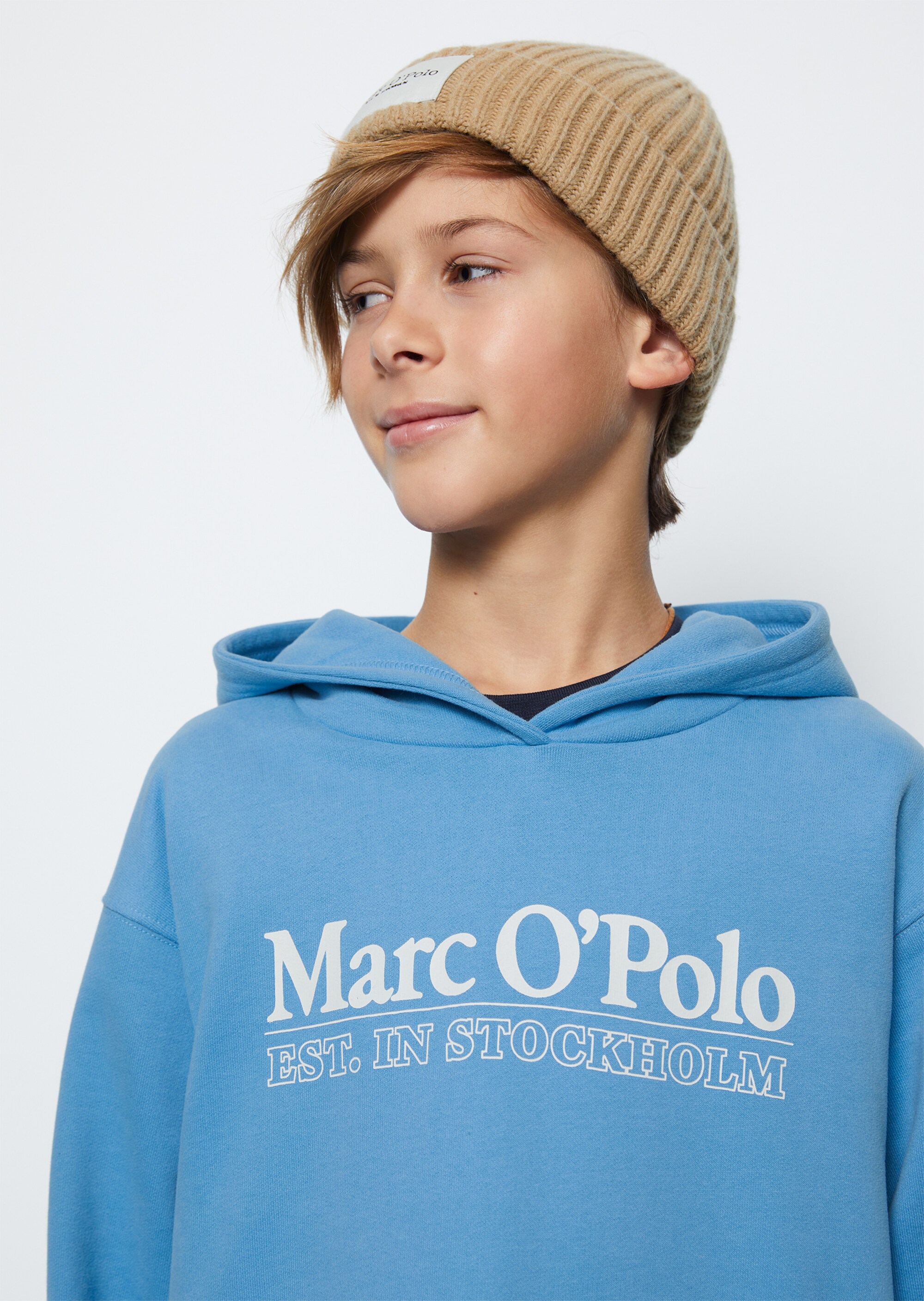 TEENS-UNISEX Kapuzen-Sweatshirt mit Logo-Print