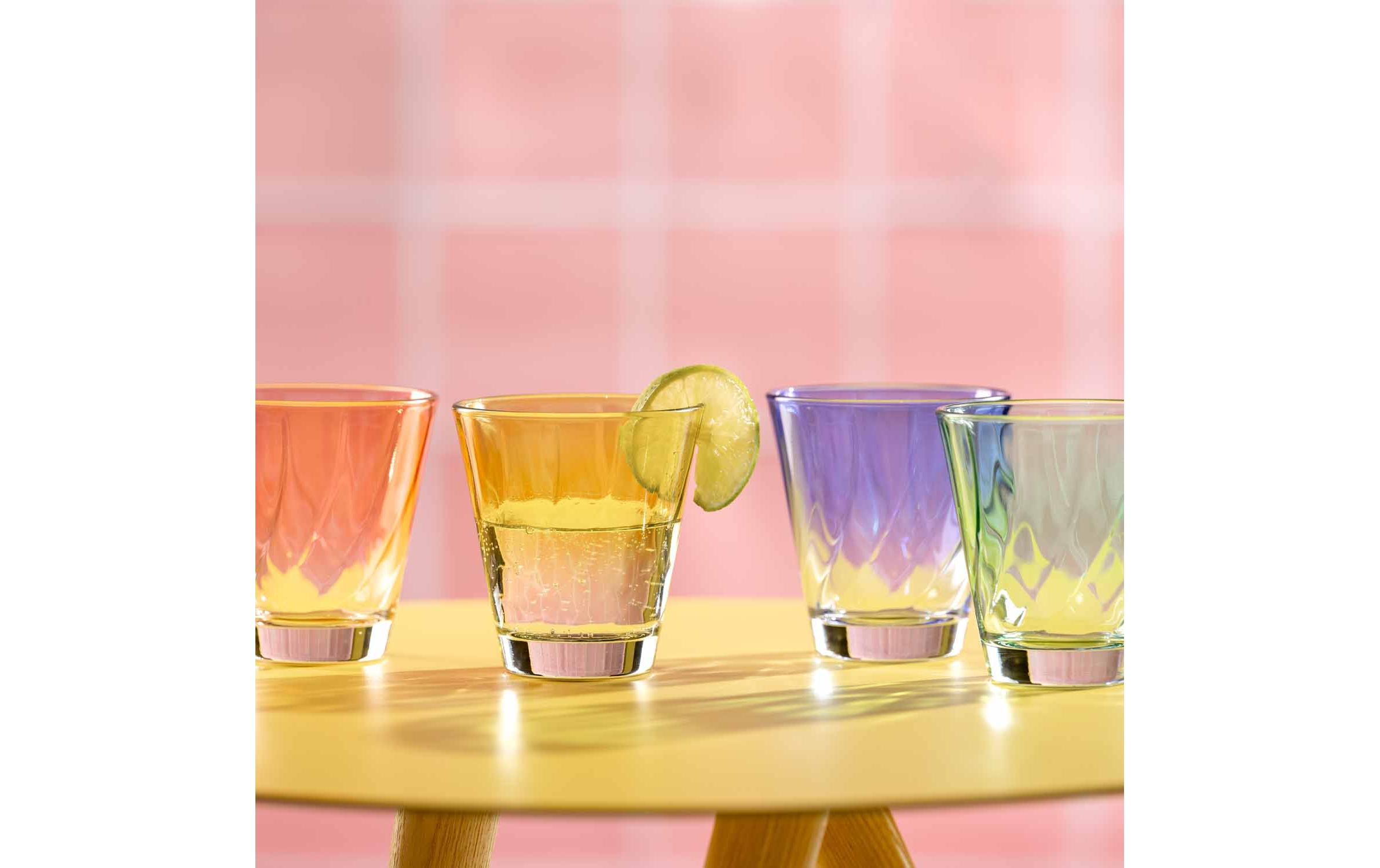 Trinkglas Twist 215 ml, 1 Stück, MehrfarbigGetränkegläser-Set