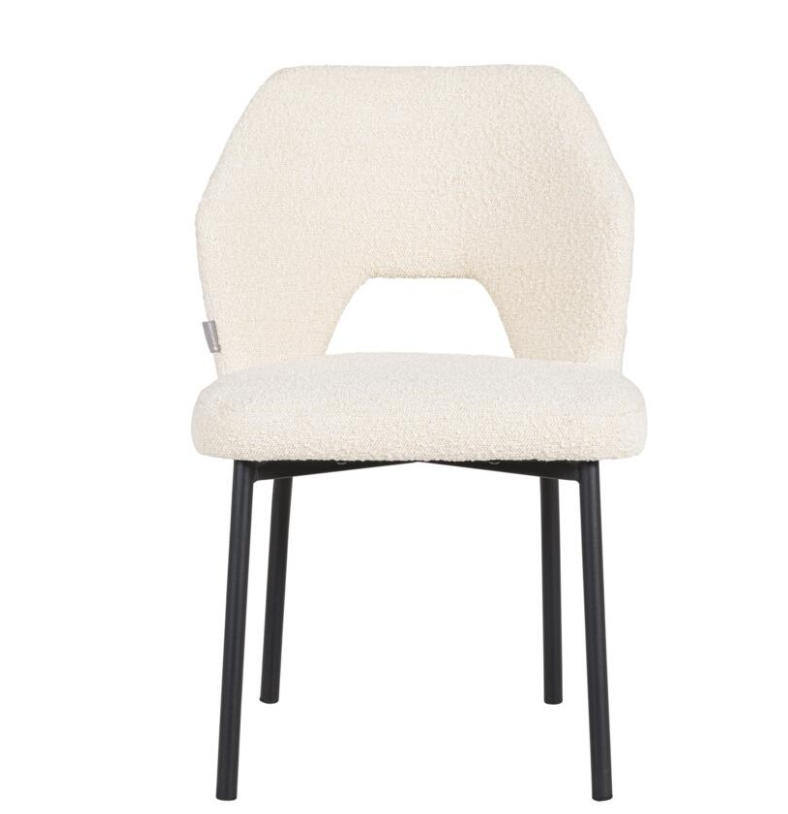 Eetkamerstoel Bo naturel polyester