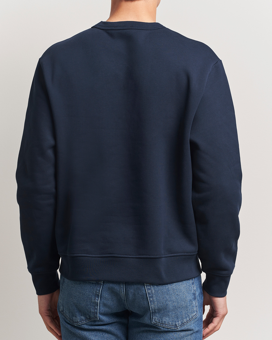 A.P.C. Boxy Fit Petit VPC Sweatshirt Dark Navy/Ecru