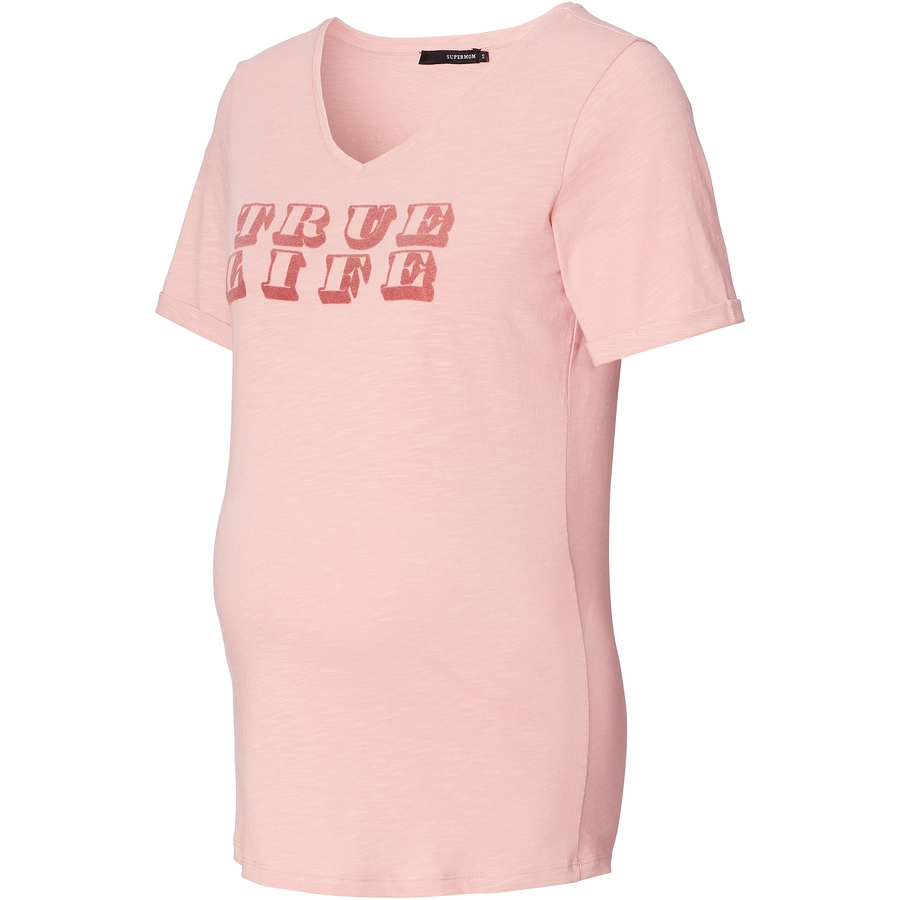 SUPERMOM T-shirt True Life Misty Rose