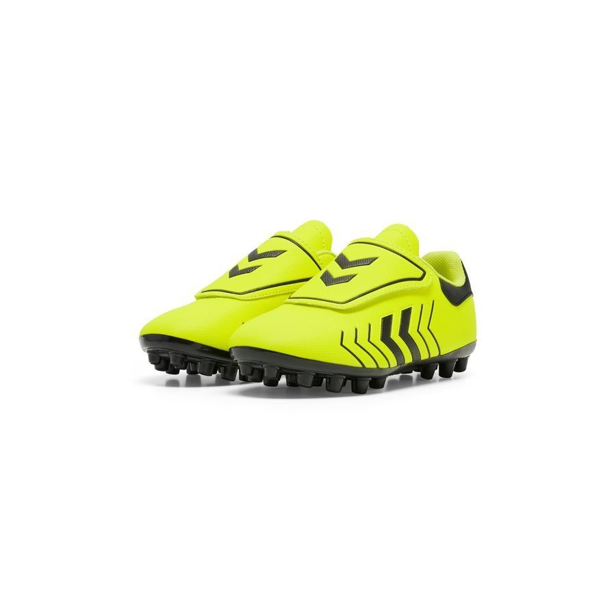 Hummel Chaussures de football Hattrick MG - Jaune/Noir Enfant