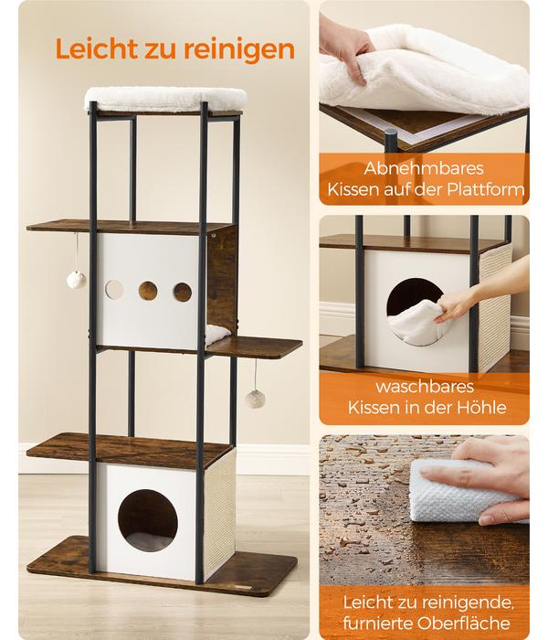 Feandrea Kratzbaum, braun/weiß, ca.