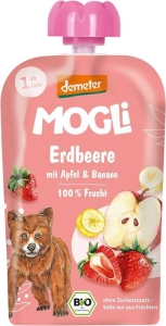 Mogli Quetschie Erdbeer Apfel Banane, 100 g