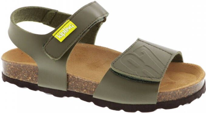 Kipling Guy sandaal kaki Groen Jongens Imitatieleer 31