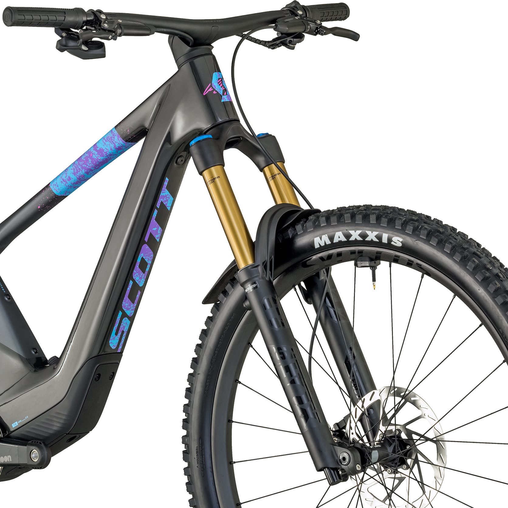 Scott Voltage eRIDE 900 Carbon Tuned E-MTB Fully marble purple