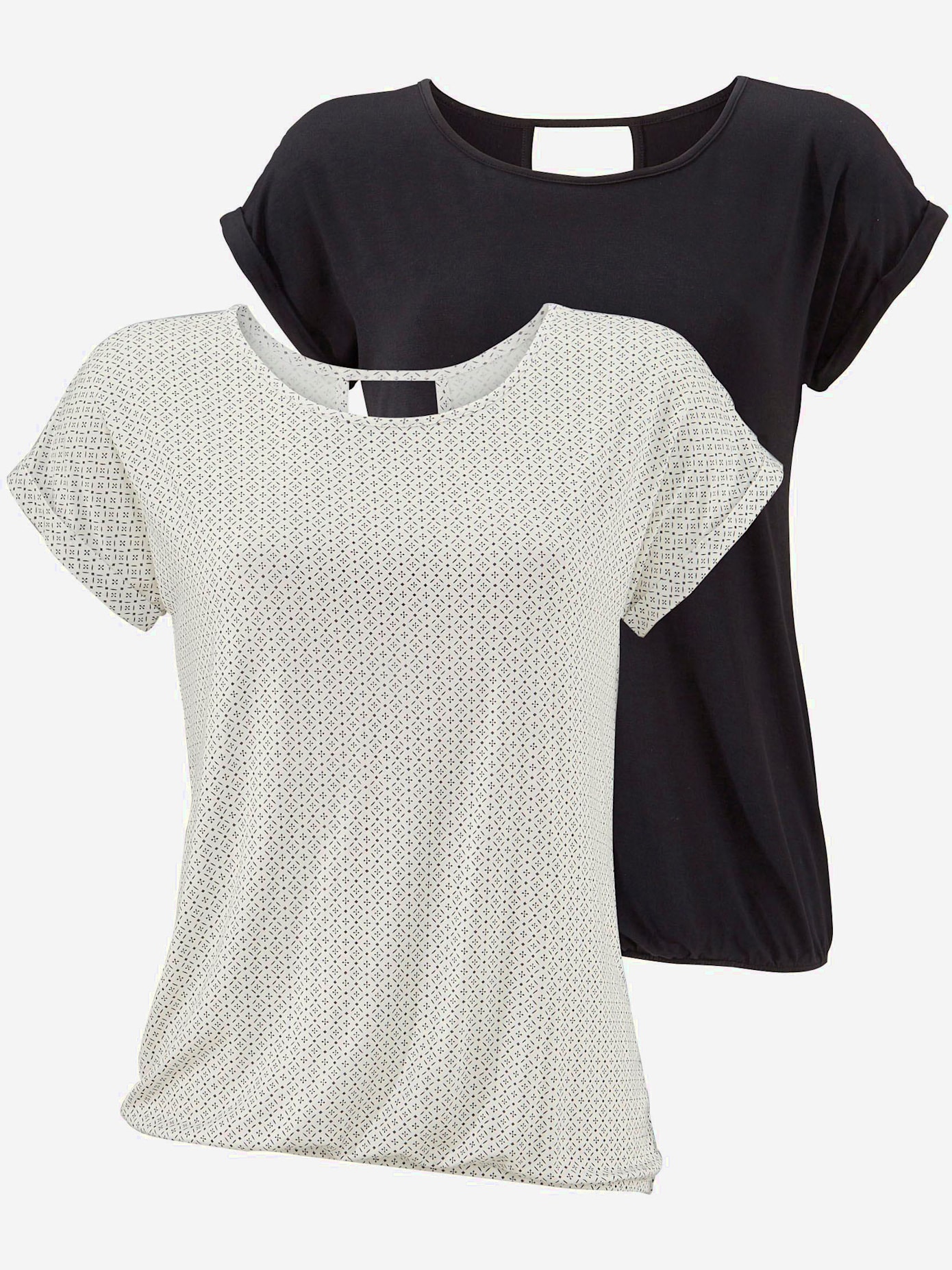Lot de 2 t-shirts lascana