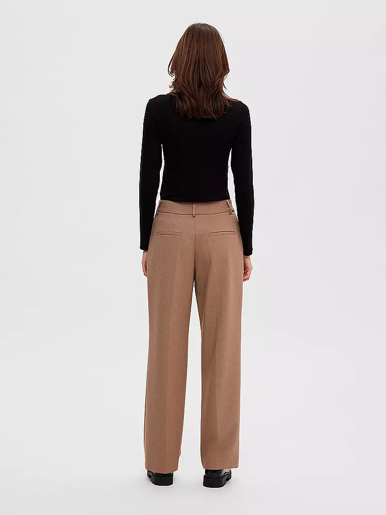 SELECTED FEMME Langarmshirt SLFDIANNA  schwarz