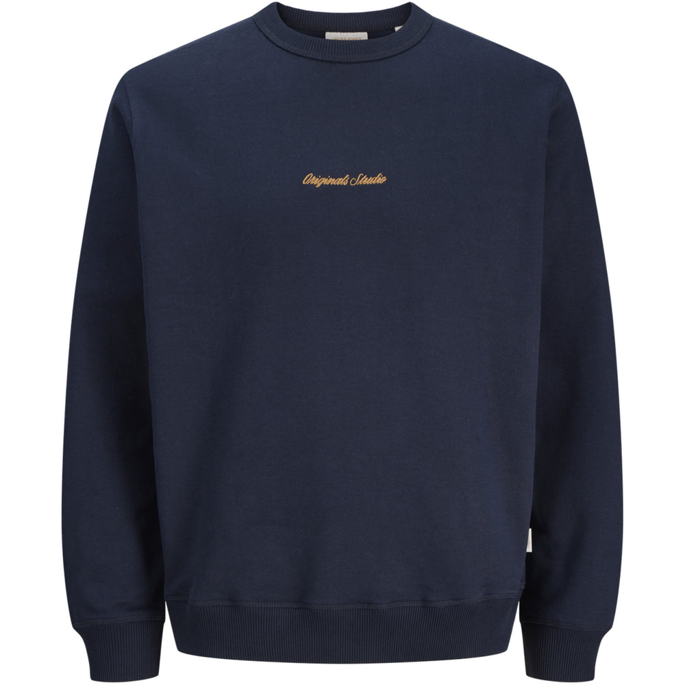 Køb Jack & Jones Junior Sky Captain Jornorrebro Emb Sweat Crew Noos Jnr