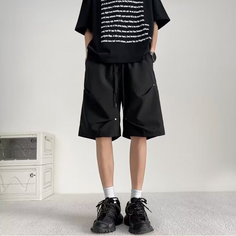 Maxelane - Effen shorts met trekkoordtaille