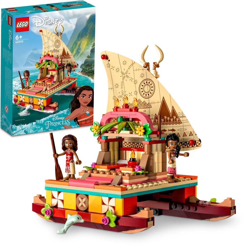LEGO®DISNEY PRINCESS™ 43210 - LE BATEAU D’EXPLORATION DE VAIANA