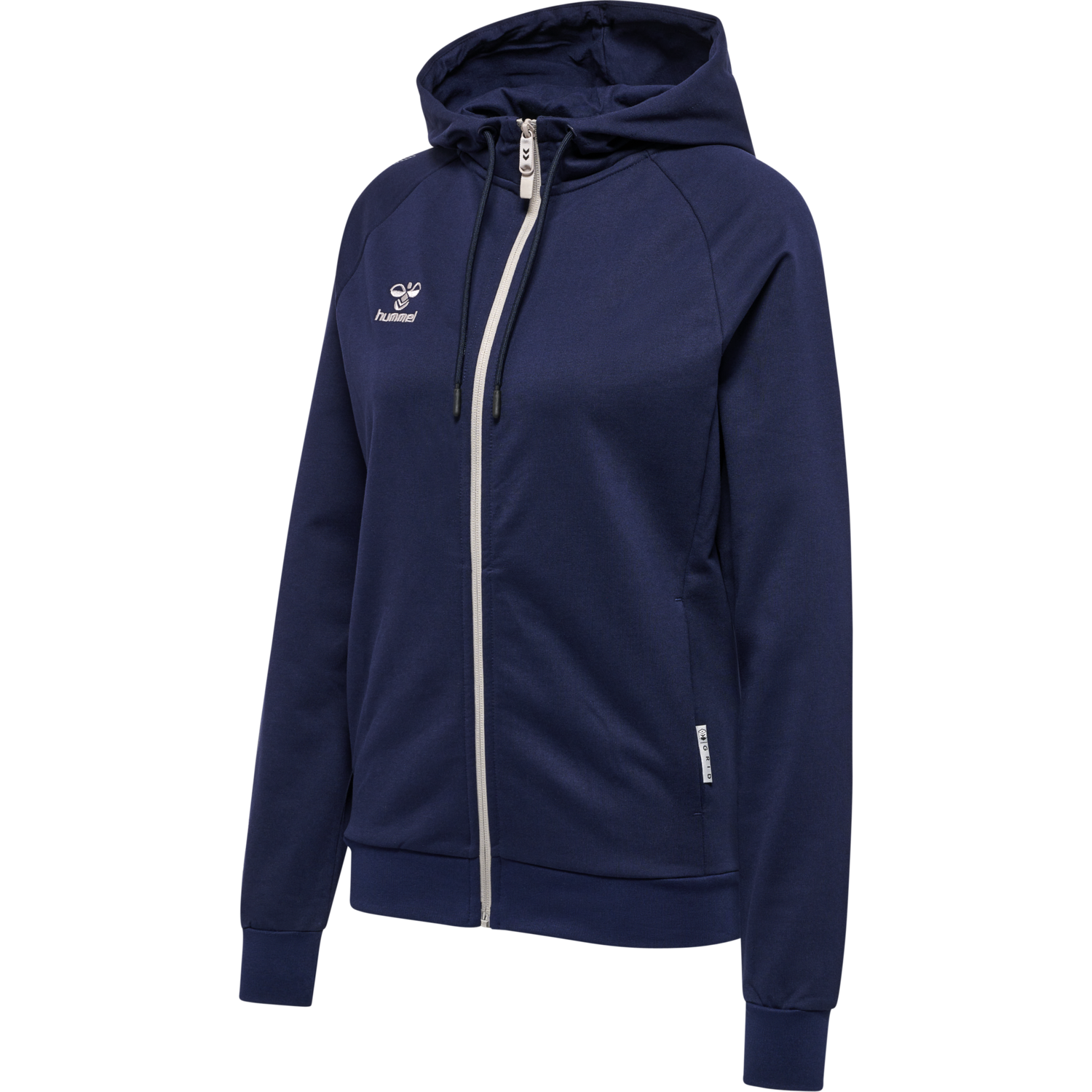 hmlMOVE GRID COTTON ZIP HOODIE WOMA