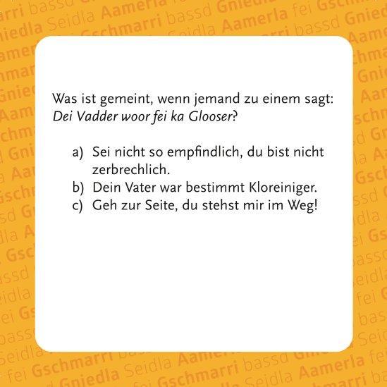 Gräschkurs Fränkisch - Das Quiz (Spiel)