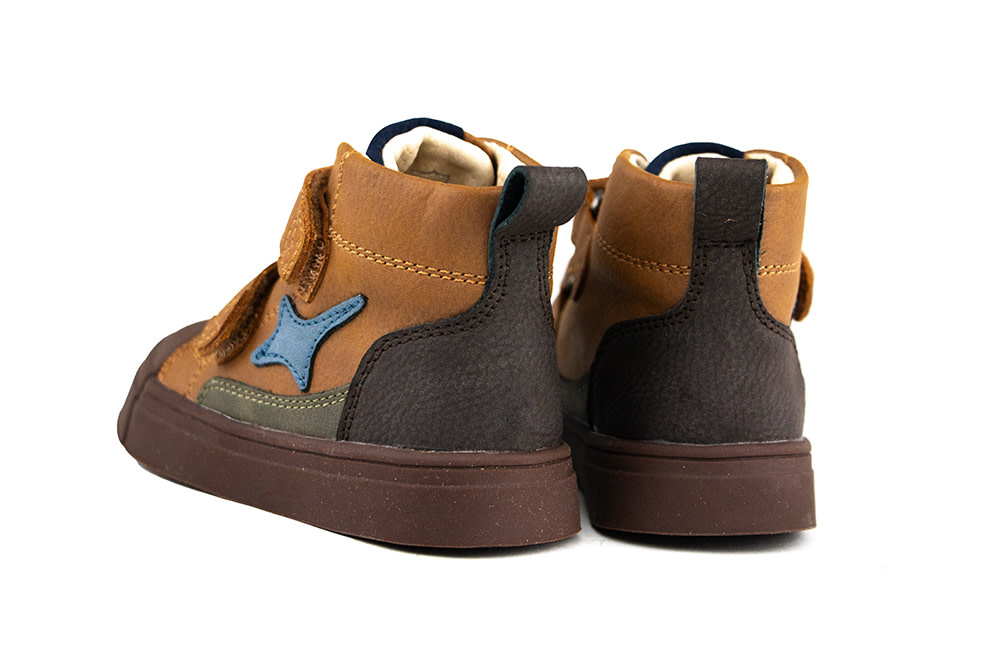 Shoesme Klittenband Sneaker Cognac