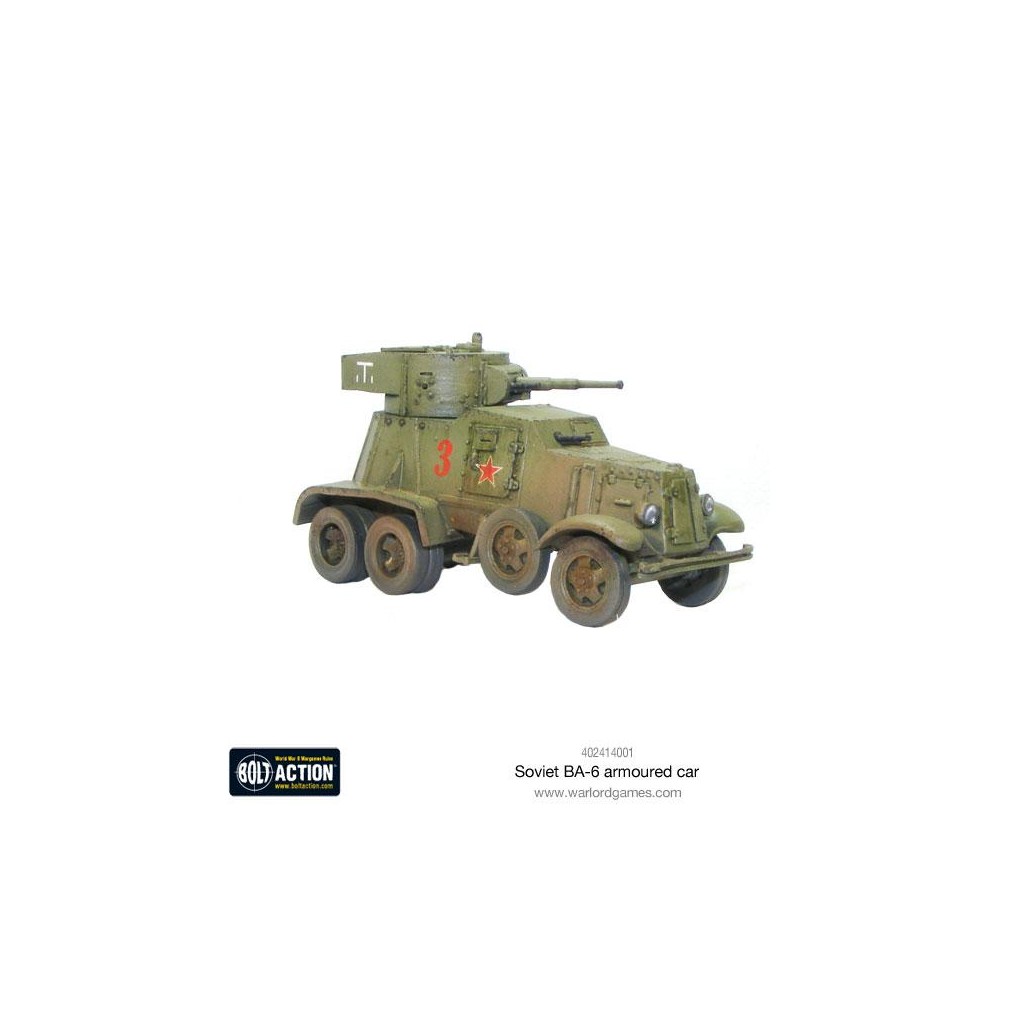 Bolt Action - BA-6 Armoured Car