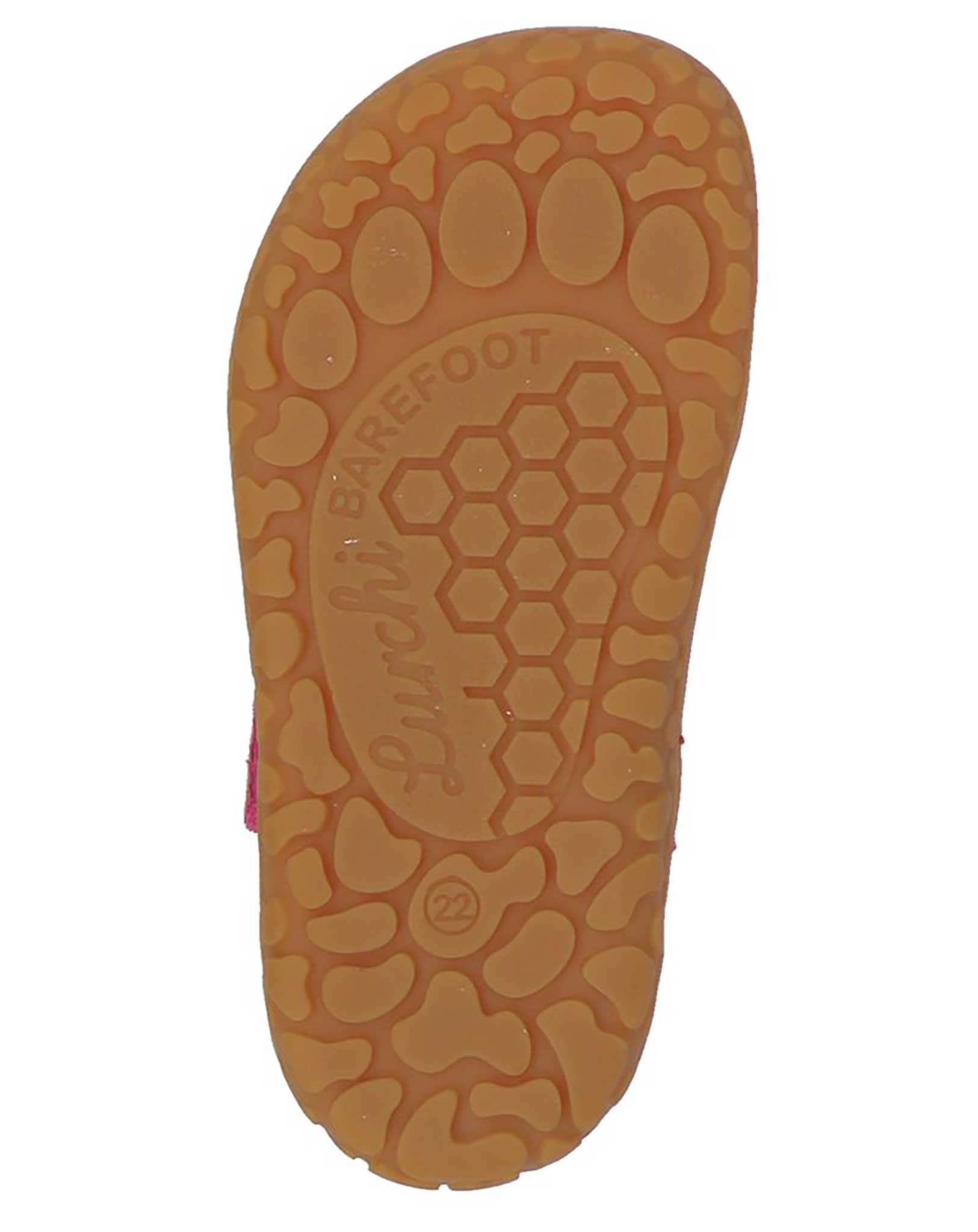 Sandalen NOLDI BAREFOOT mit Zehenschutz in rose