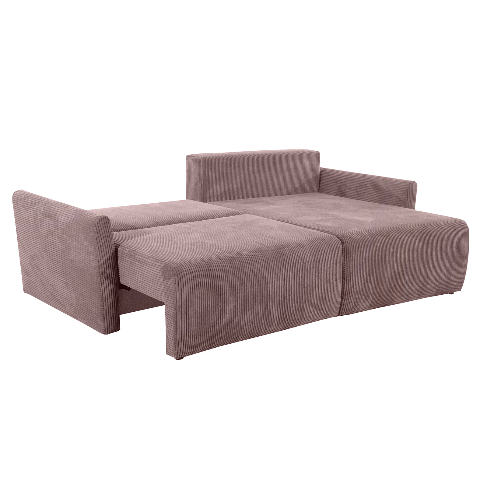Ecksofa - flamingo - Liegefunktion und Bettkasten