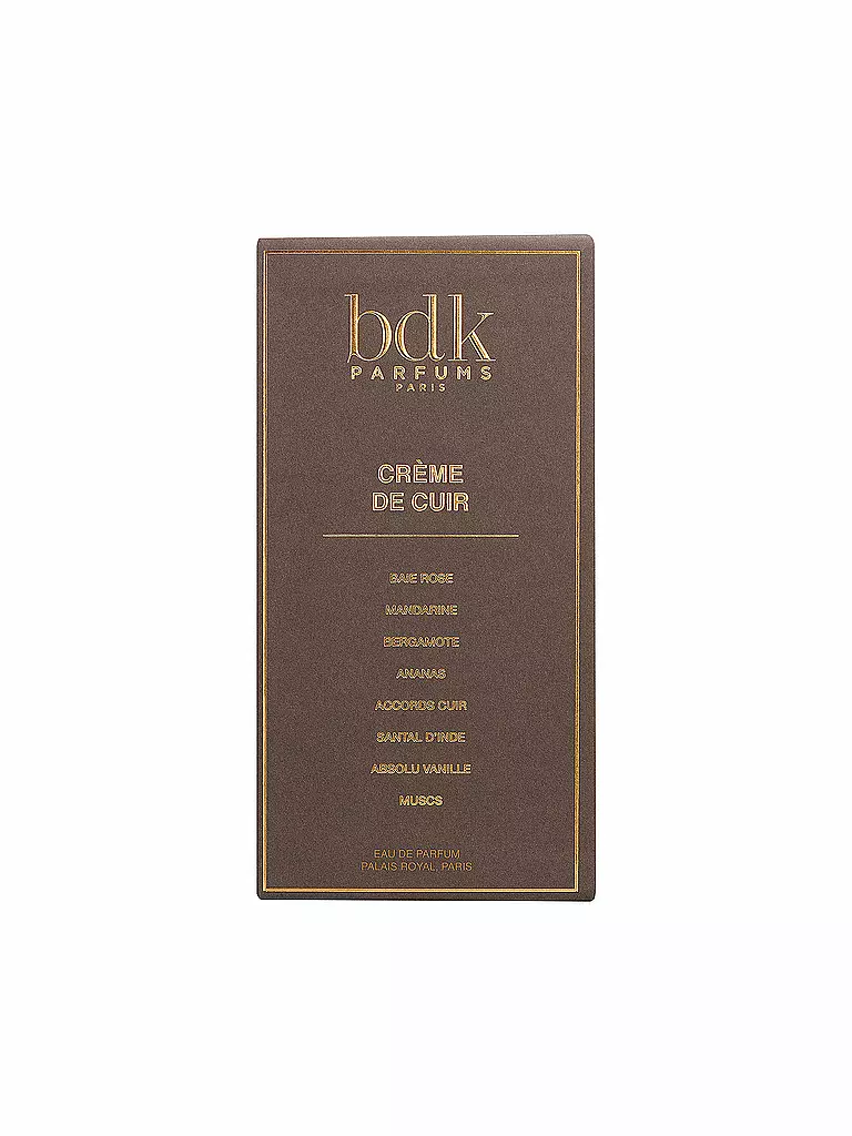 BDK Crème de Cuir  Eau de Parfum Natural Spray 100ml keine Farbe