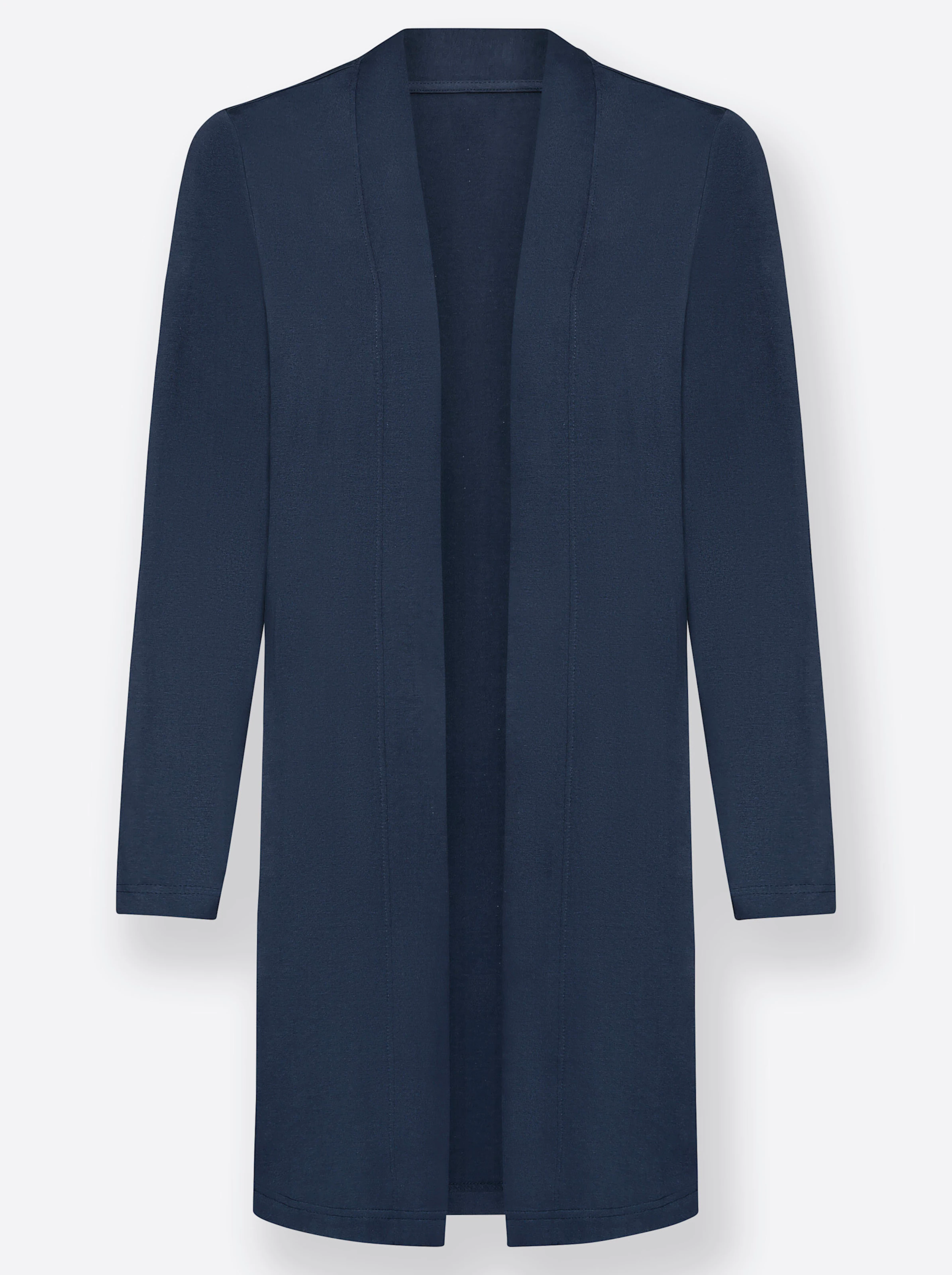 Shirtjacke in dunkelblau
