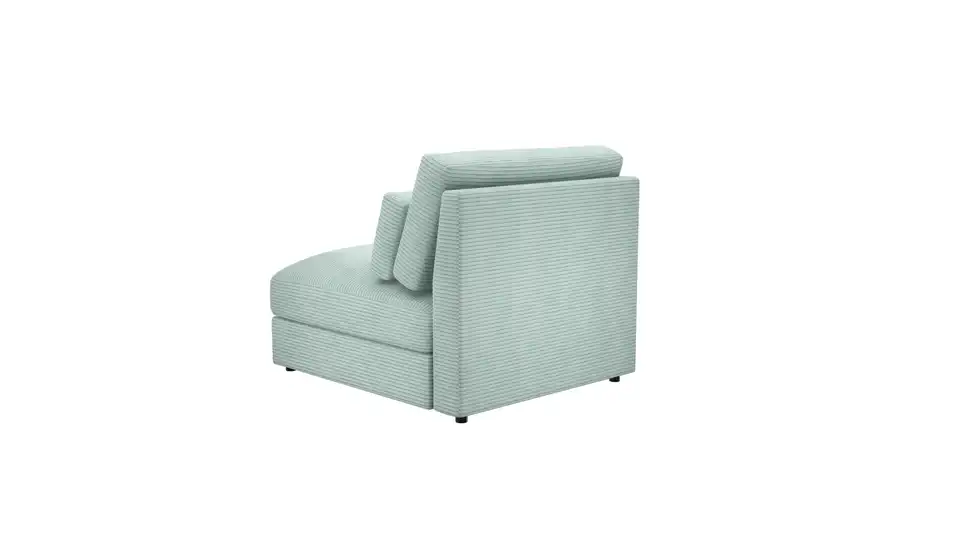 Element Branna Mintgrün Cordstoff 1-Sitzer