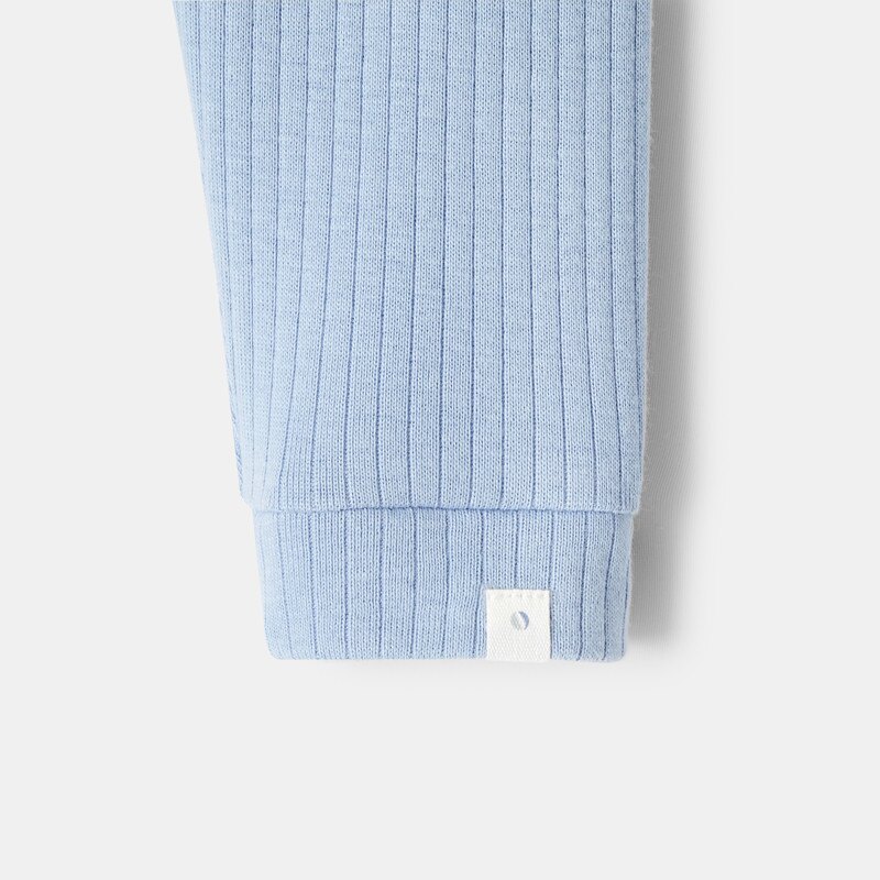 Legging en coton bio bleu naissance Absorba Bleu