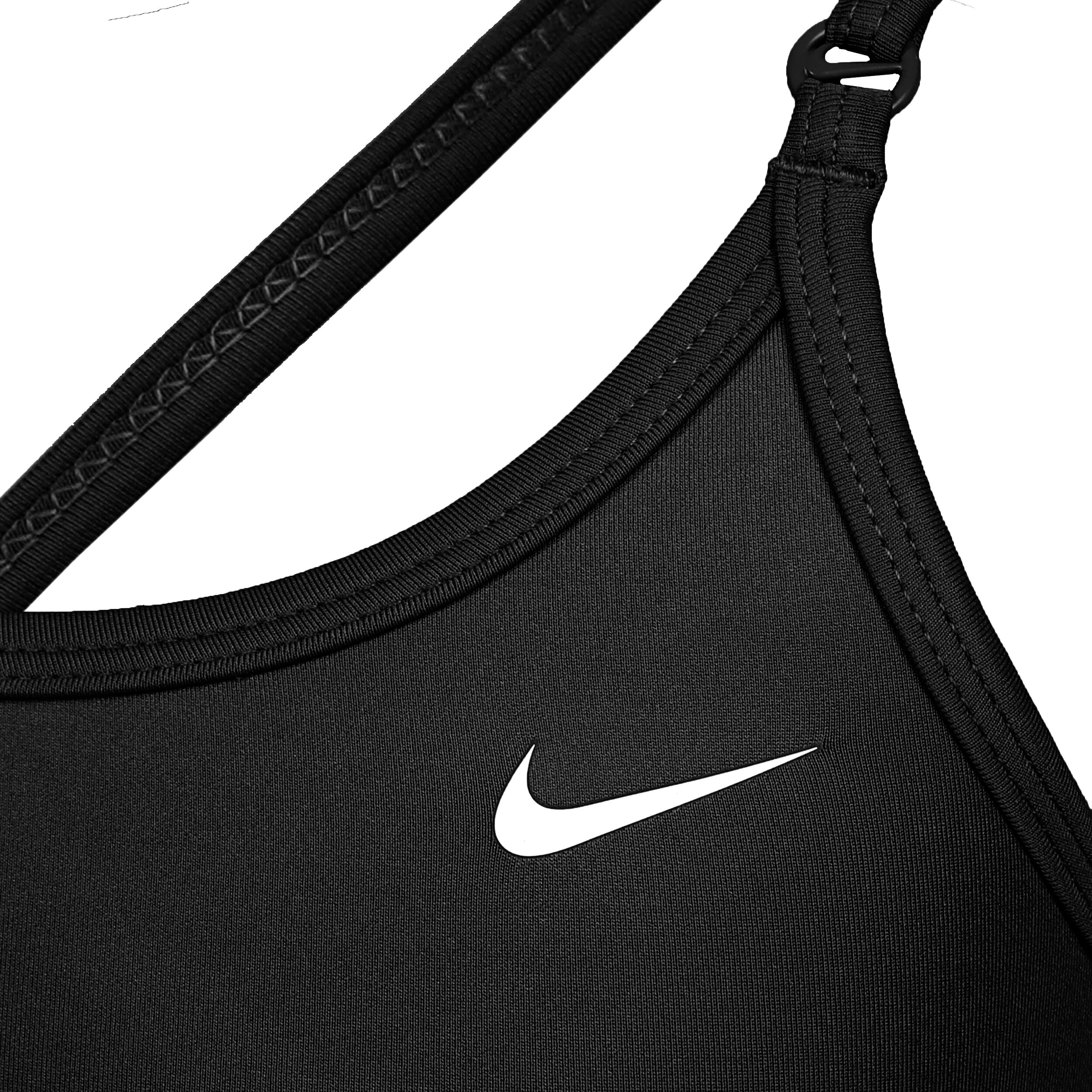 Nike Dri-Fit Big Kids Tank Soutien-gorge Sport Filles - Noir