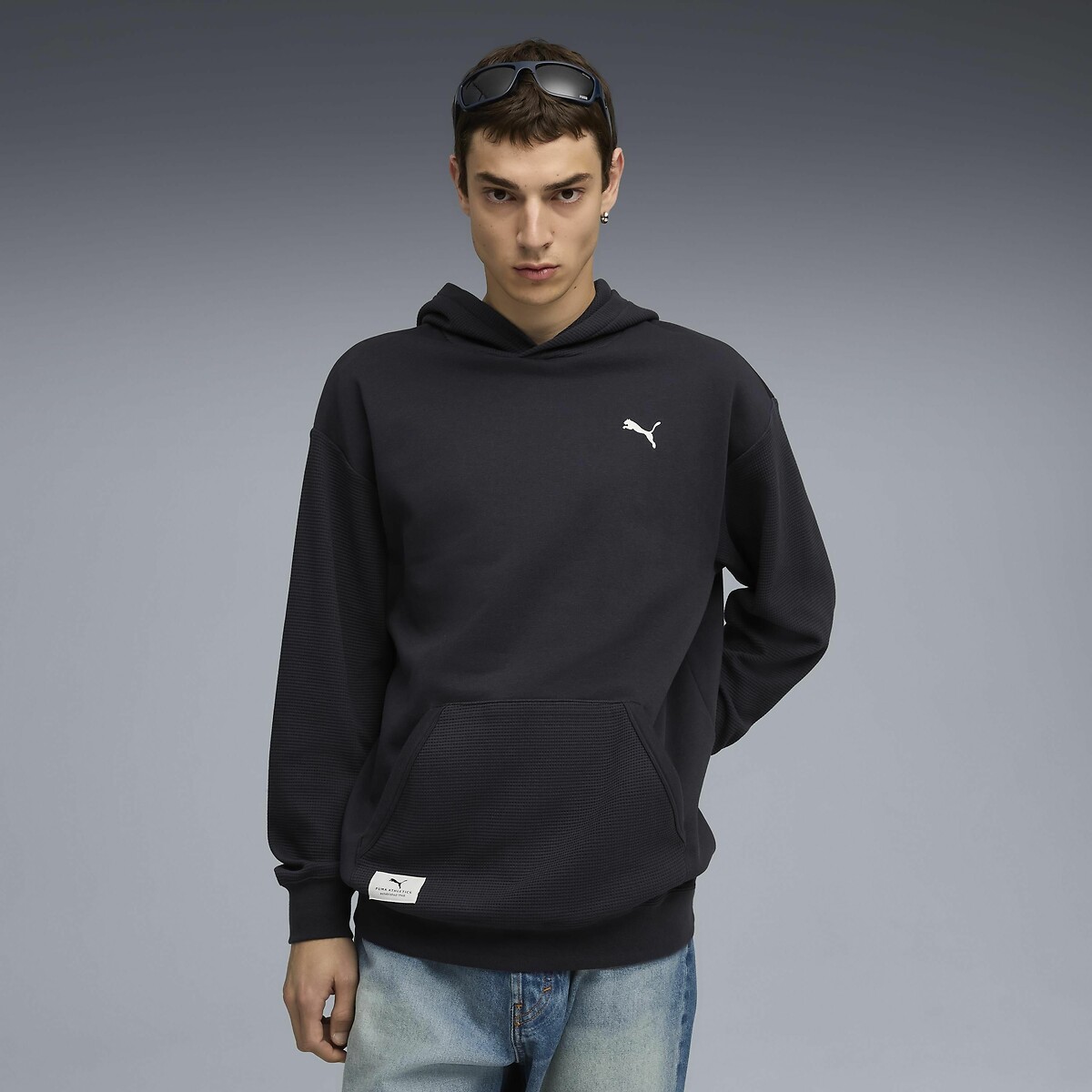 PUMA<br>Moletom com capuz de tecido duplo