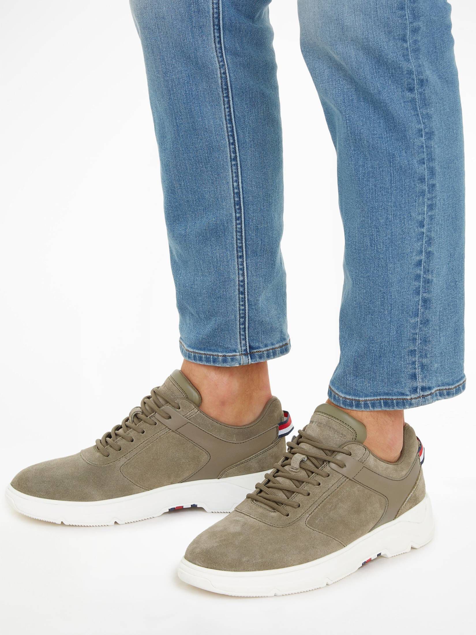 Tommy Hilfiger| Herren Sneaker CORE SUEDE HYBRID SHOE