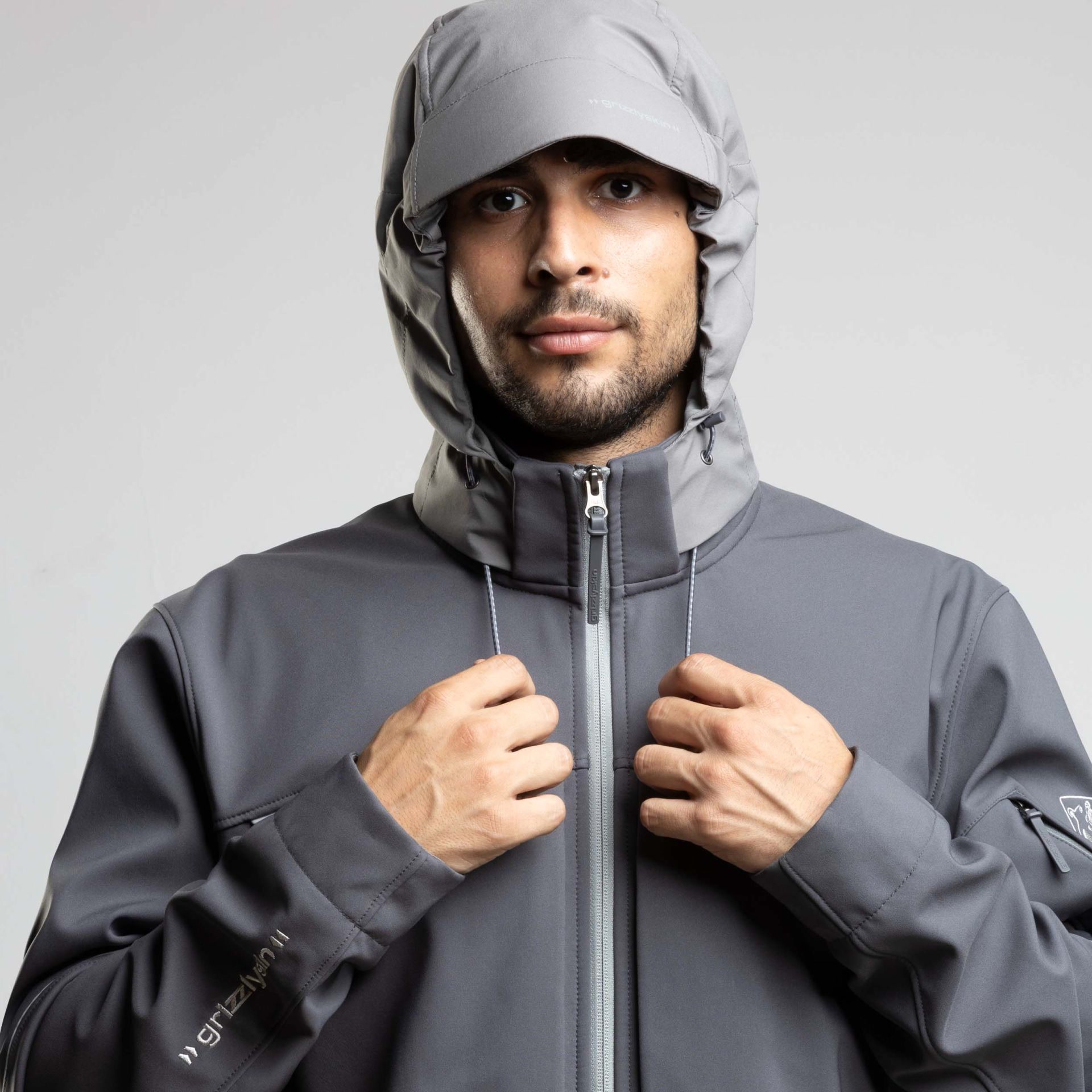 QUALITEX HIGH QUALITY WORKWEAR Softshelljacke RESIST grau Herren: S