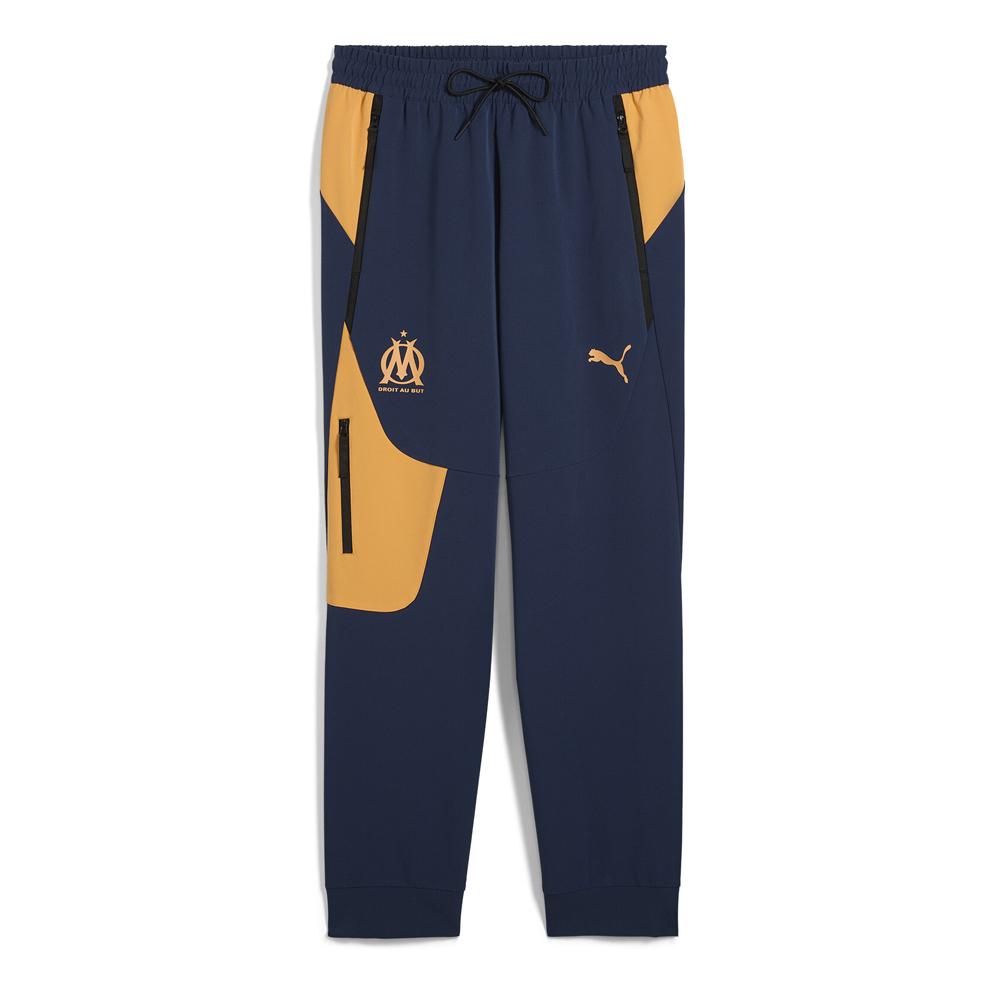 Puma OM Pantalon de Survêtement Marine/Orange Homme Puma 2024/2025