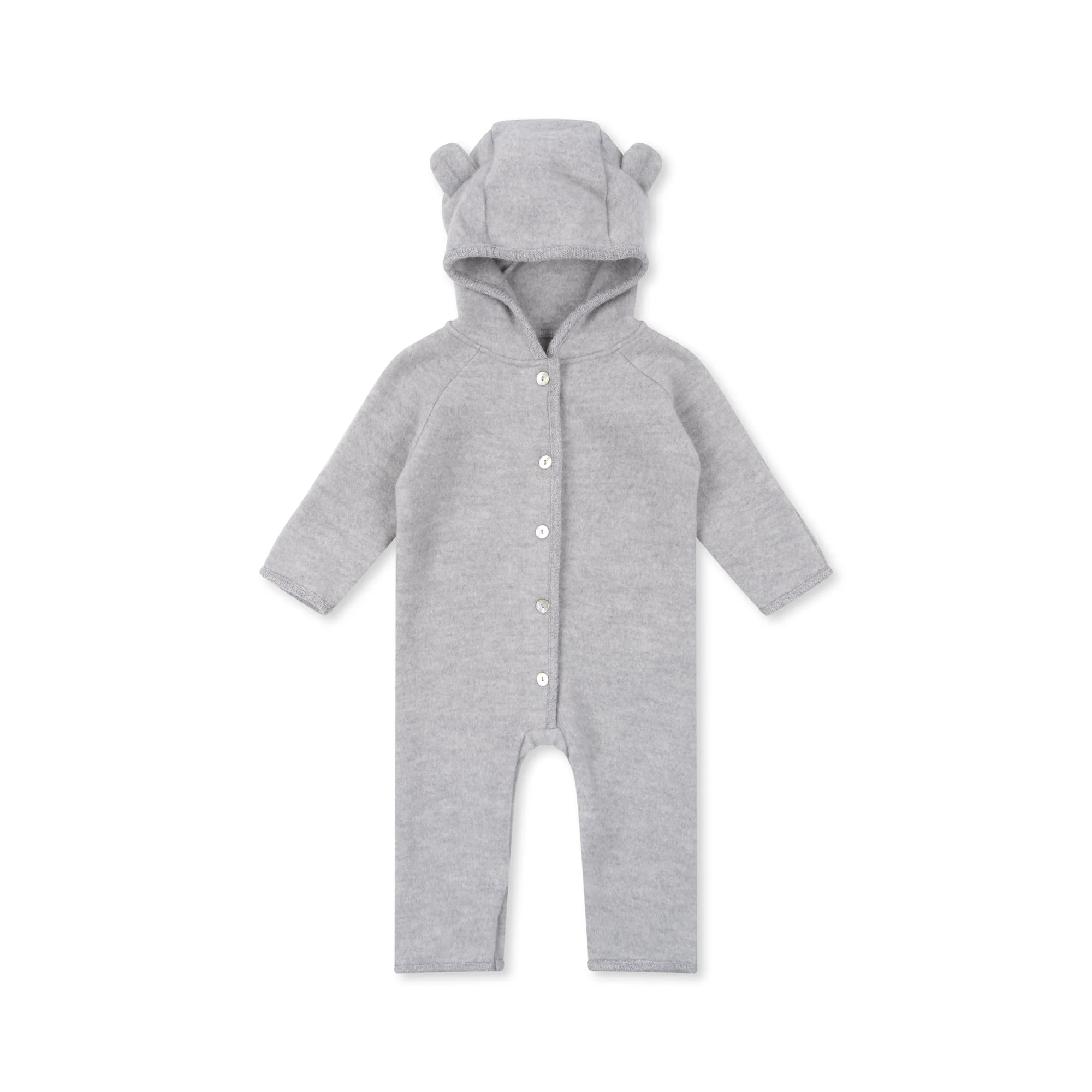saga køredragt - grey melange - 2Y