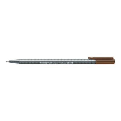 STAEDTLER triplus 334 - Feutre fin - 0.3 mm - brun tabac