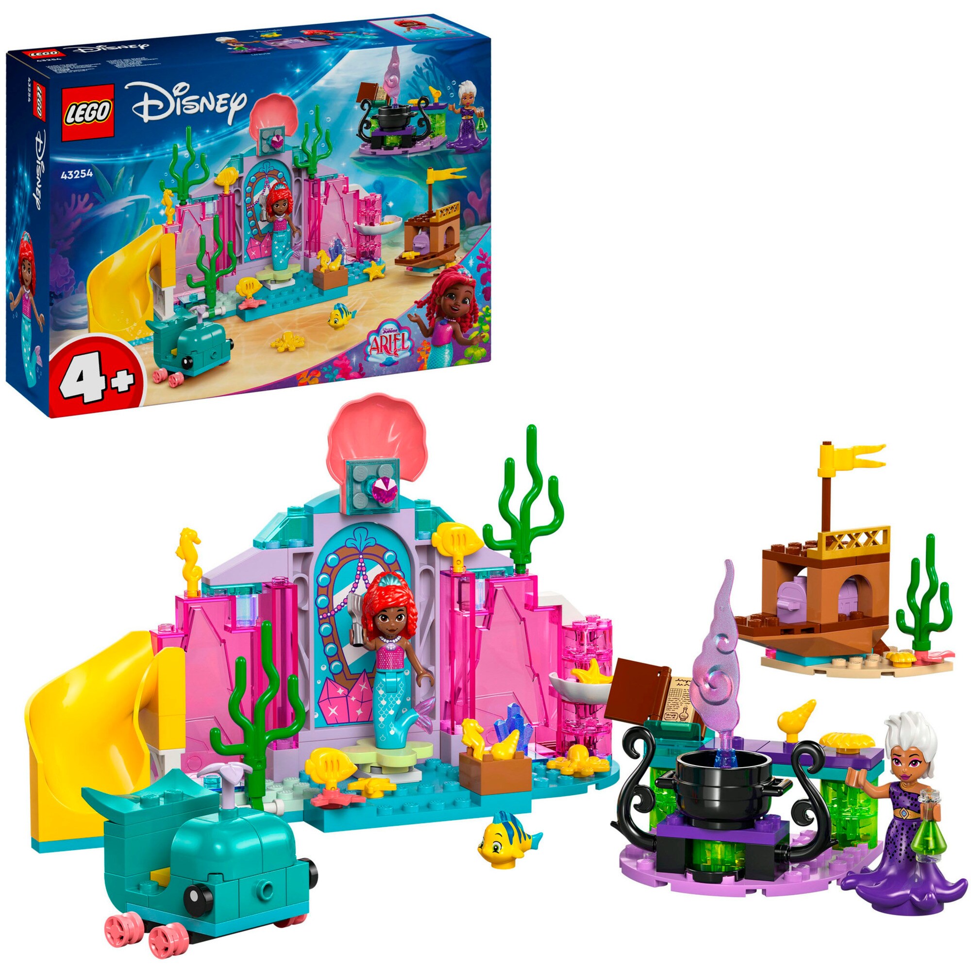 LEGO Konstruktionsspielzeug Disney Princess Arielles Kristallhöhle