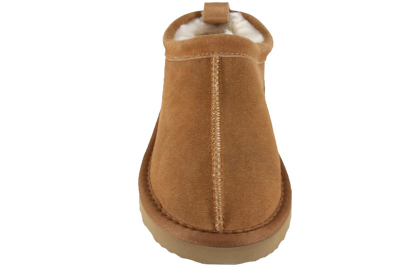 SOFIE SHNOOR BAMSTØVLE SLIPPERS I TAN RUSKIND