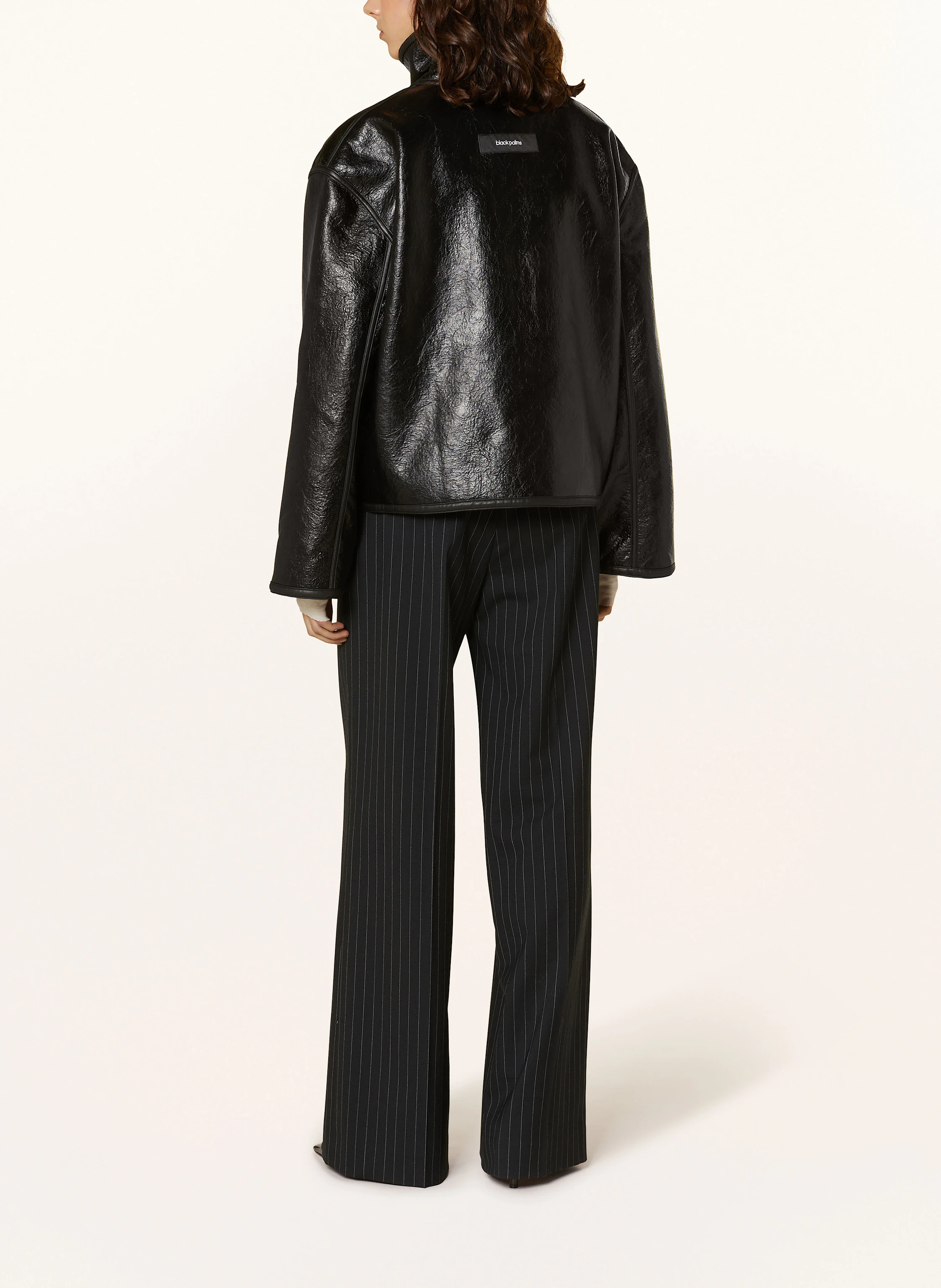 black palms Jacke in Lederoptik