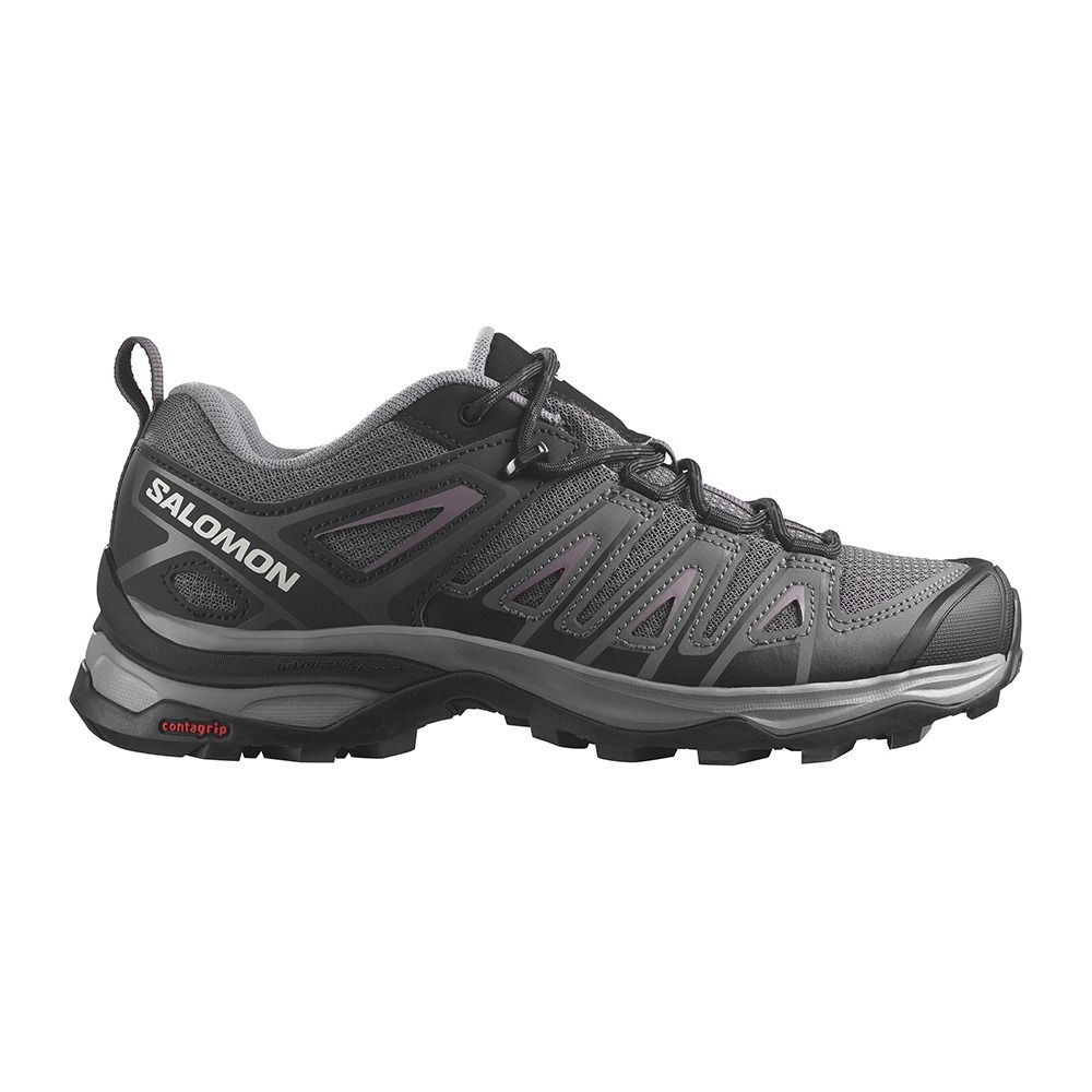 Salomon ULTRA PIONNIER AERO - Chaussures randonné Femme magnet/black/moonscape