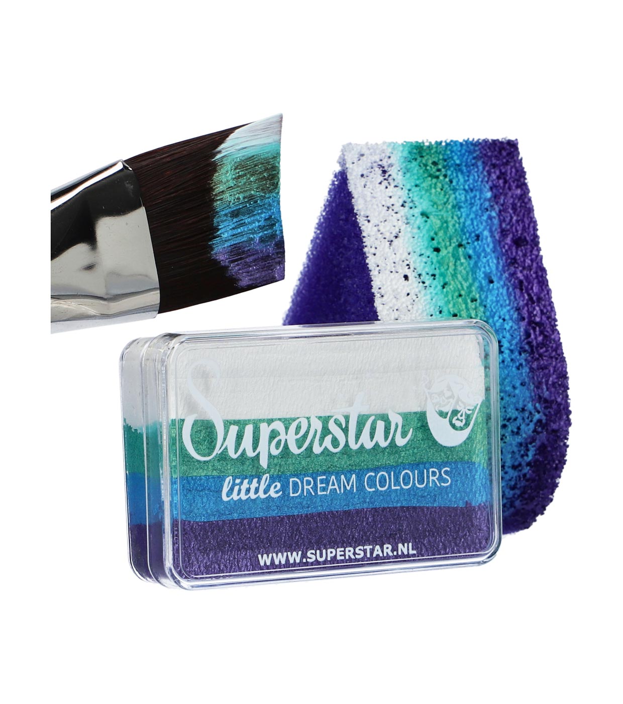 Superstar - Aquacolor Little Dream Colours Splitcake - Mermaid (30g)