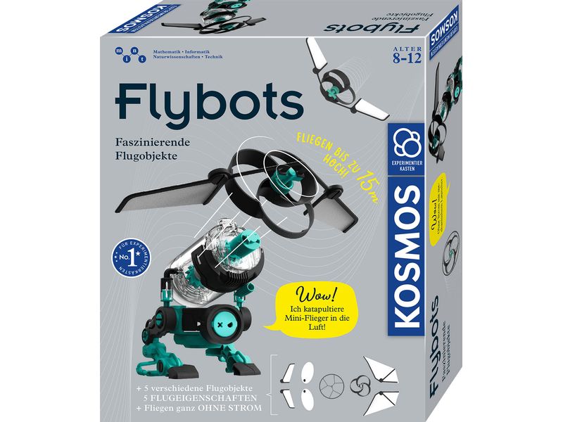 Kosmos Experimentierkasten Flybots Faszinierende Flugobjekte