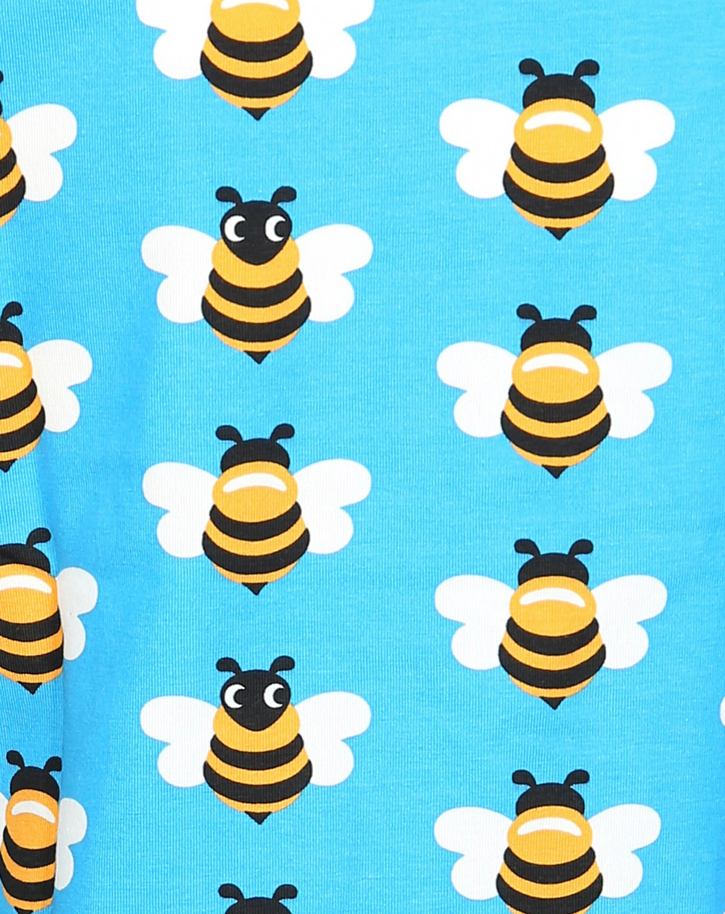 T-Shirt PICNIC BEE in blau