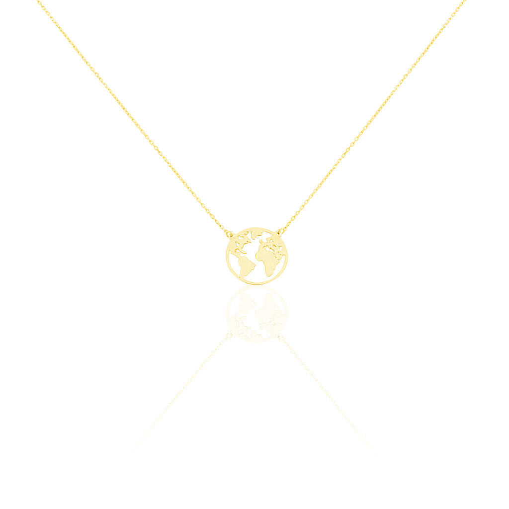 Collier Ingrida Or Jaune