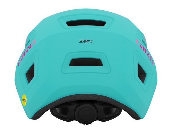 Giro Scamp 2 Mips Børnehjelm, Matte Teal/Pink Towers