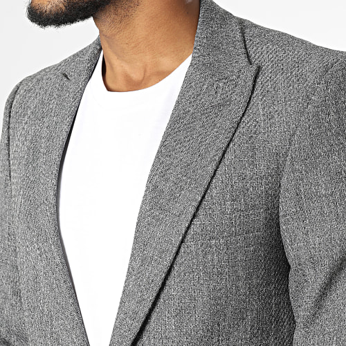 Veste Blazer 654 Gris Anthracite Chiné