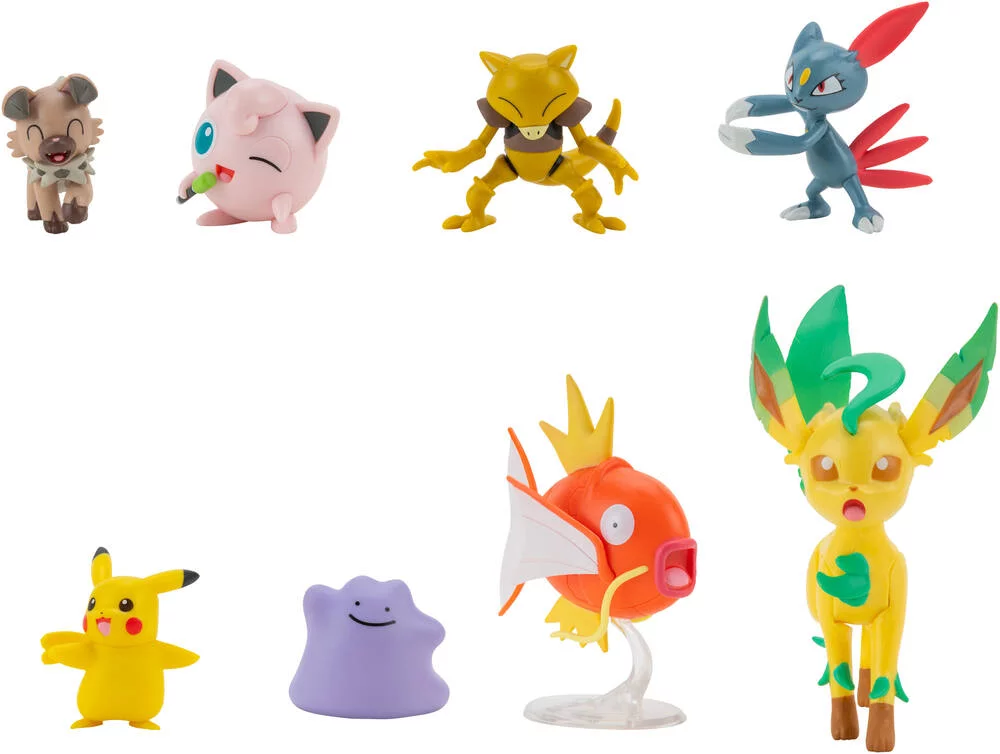 POKEMON - PACK DE 8 FIGURINES