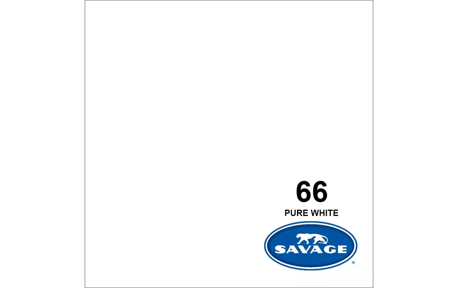 Hintergrund Papier 2.72 x 11m Pure White<br>Das Hintergrundpapier von Savage