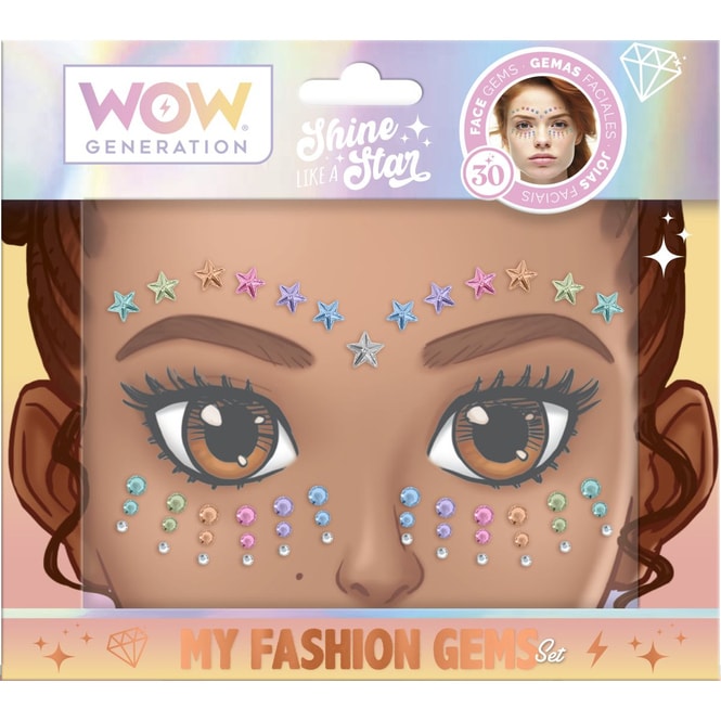 WOW Generation - Gesichtsschmuck - 1 Set
