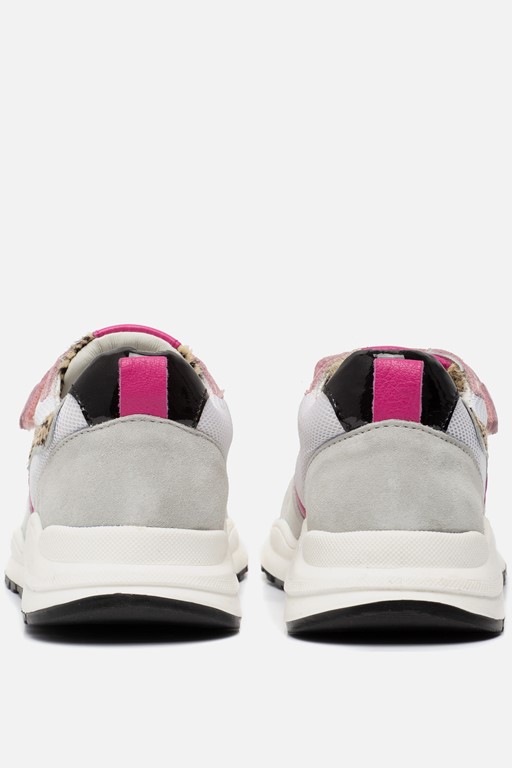 Muyters Velcro Sneakers wit Leer