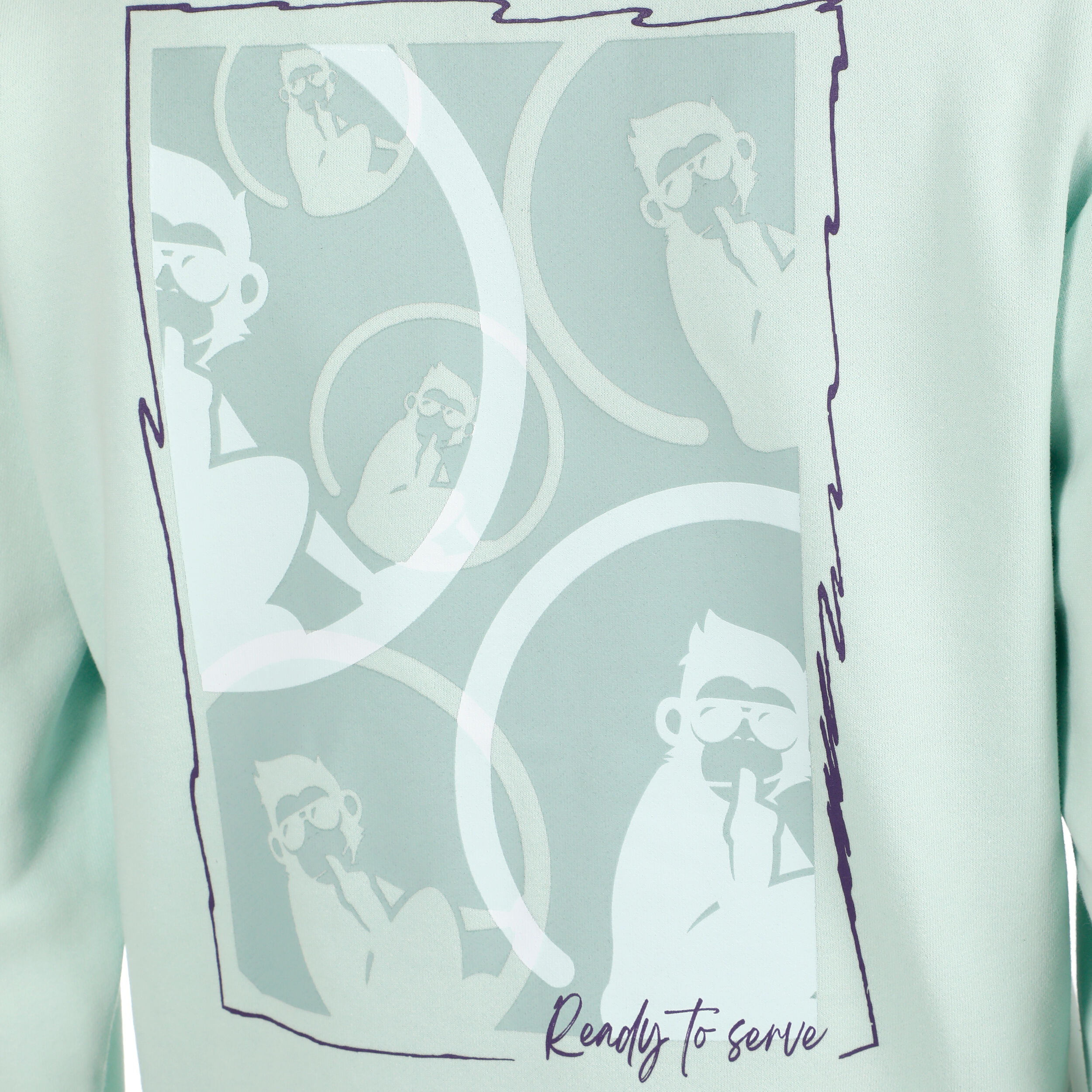 Quiet Please Circles'n'Squares 2.0 Veste De Survêtement Femmes - Mint